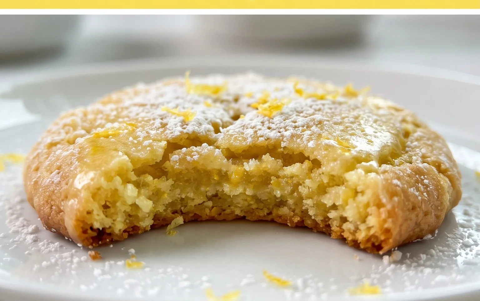 Soft & Chewy Lemon Cookies
