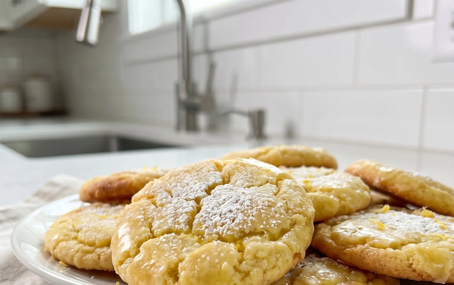 Soft & Chewy Lemon Cookies