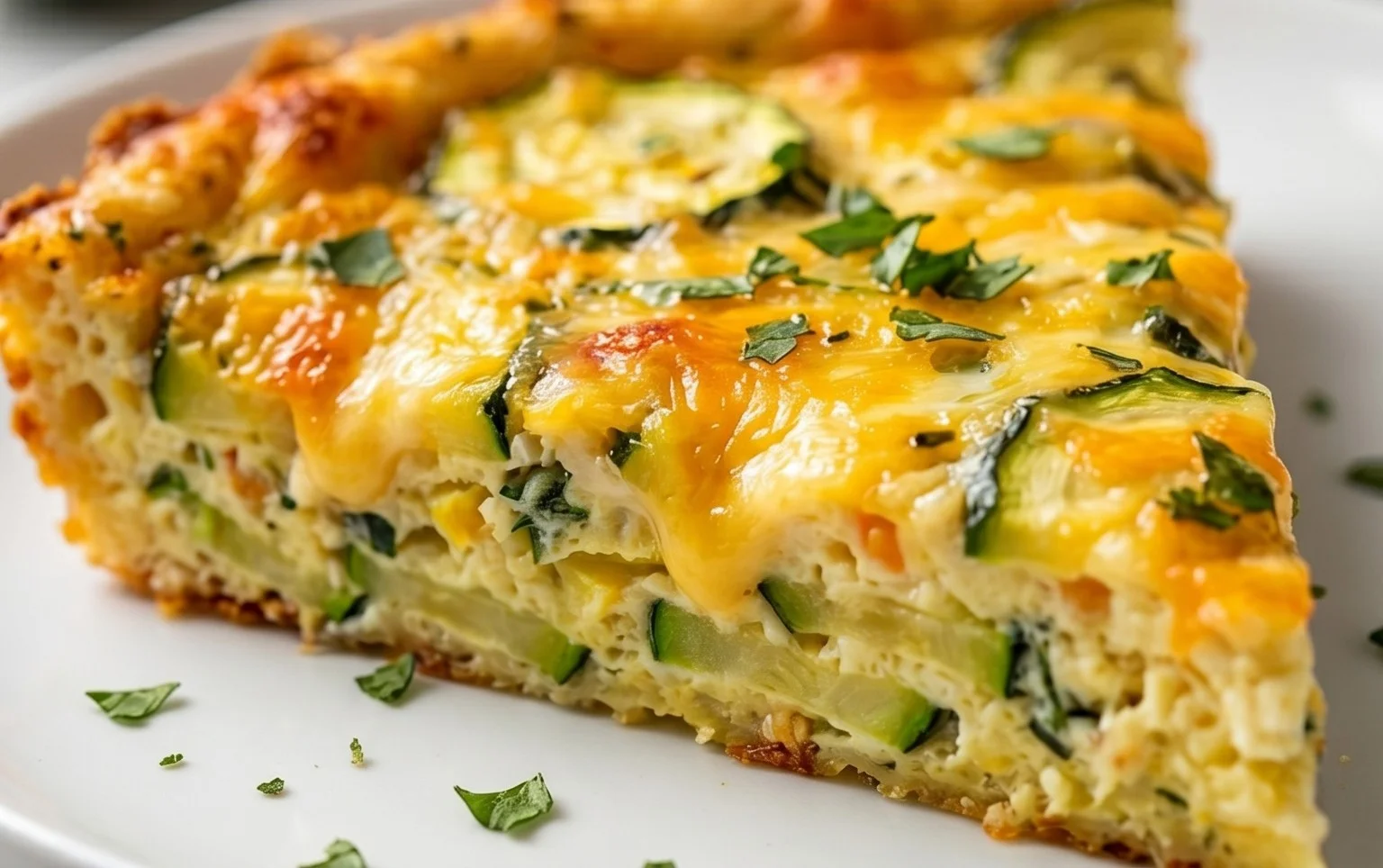 Crustless Zucchini Quiche Recipe