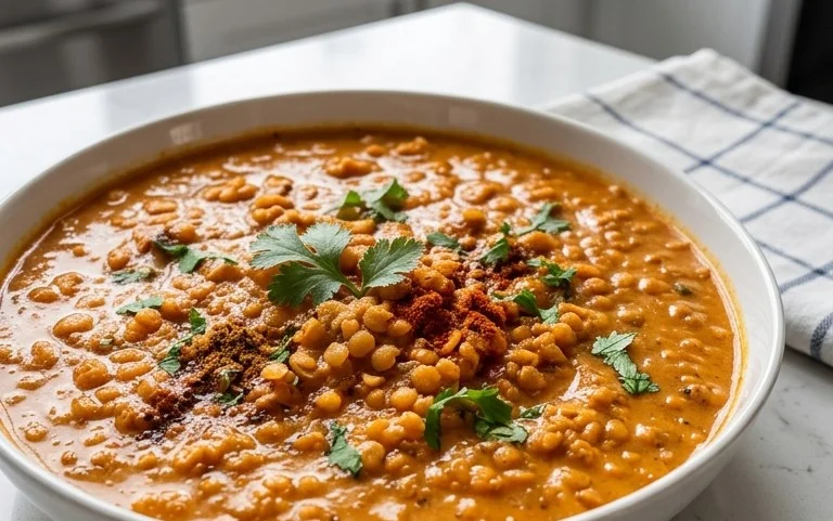 Spicy Red Lentil Curry