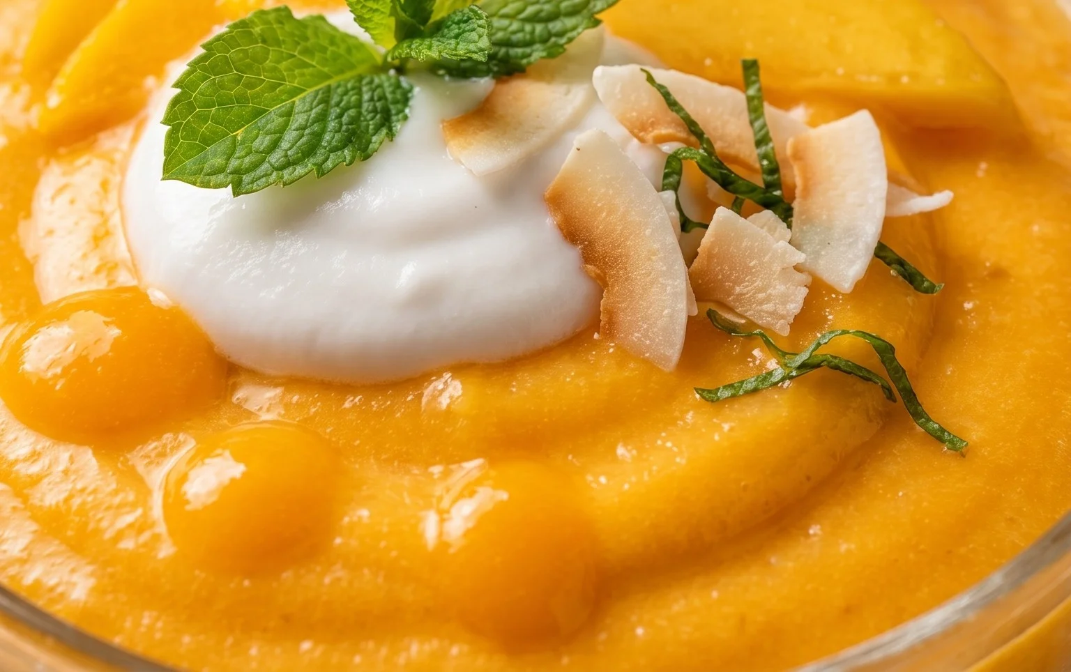 Vegan Mango Mousse