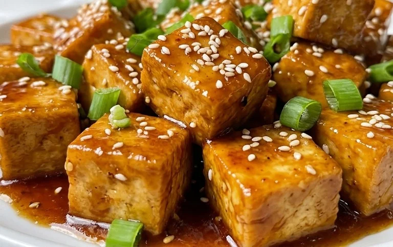 Honey Garlic Tofu