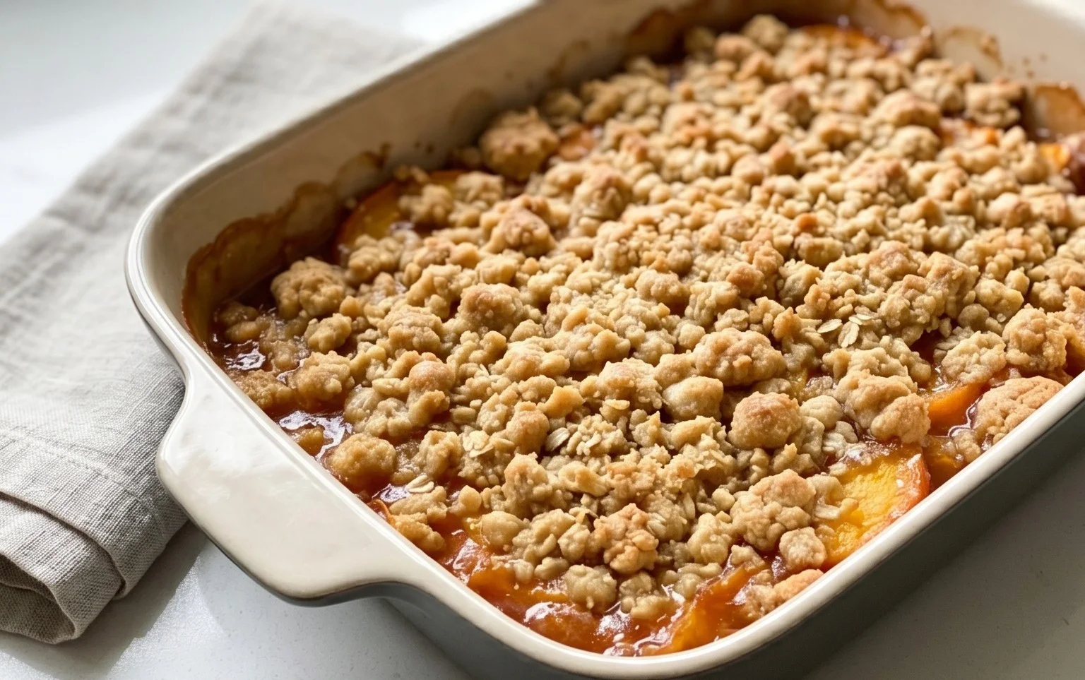 Peach Crisp