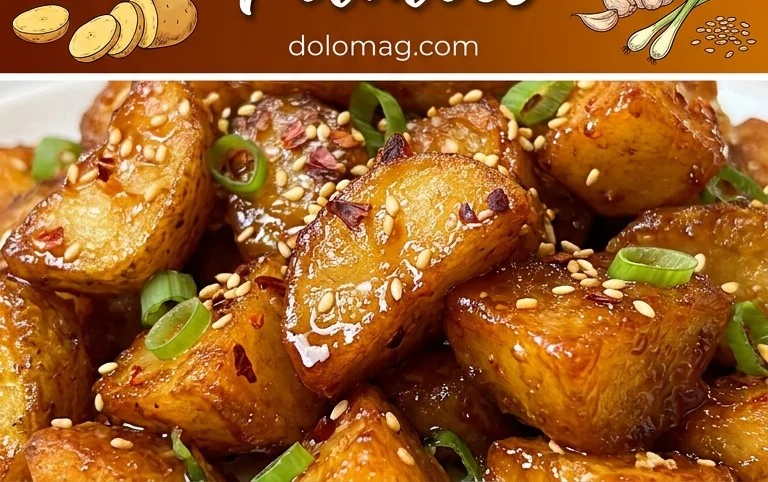 Crispy Honey Chilli Potatoes