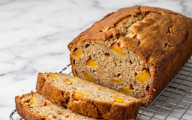 Spiced Peach Bread