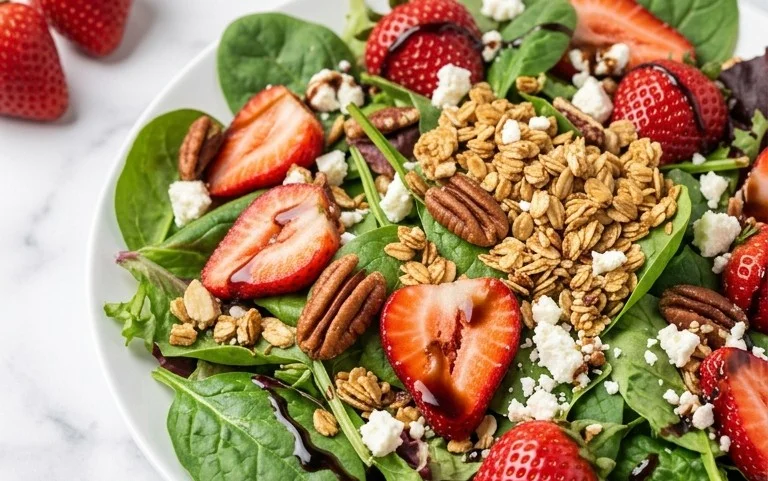 Strawberry Crunch Salad
