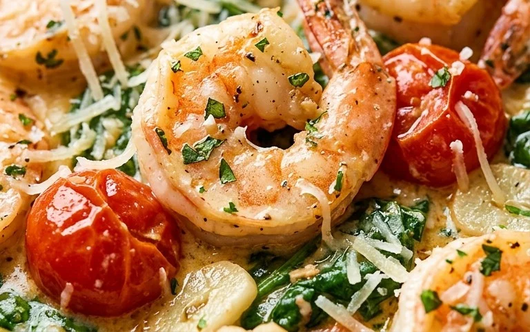 Tuscan Shrimp (One-Pan, 30-Minute Dinner)