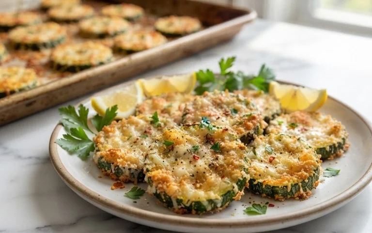 Baked Parmesan Zucchini