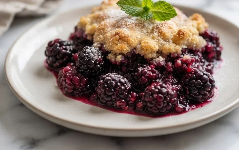 The Pioneer Women's Blackberry Cobbler