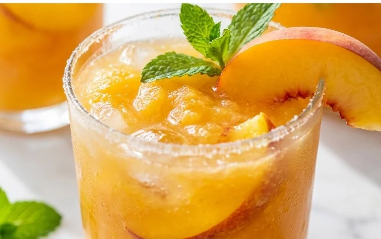 Refreshing Peach Lemonade