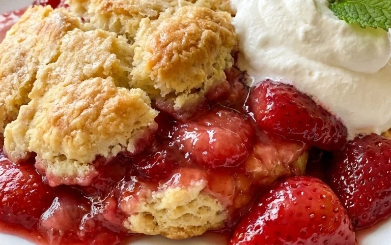Strawberry Cobbler
