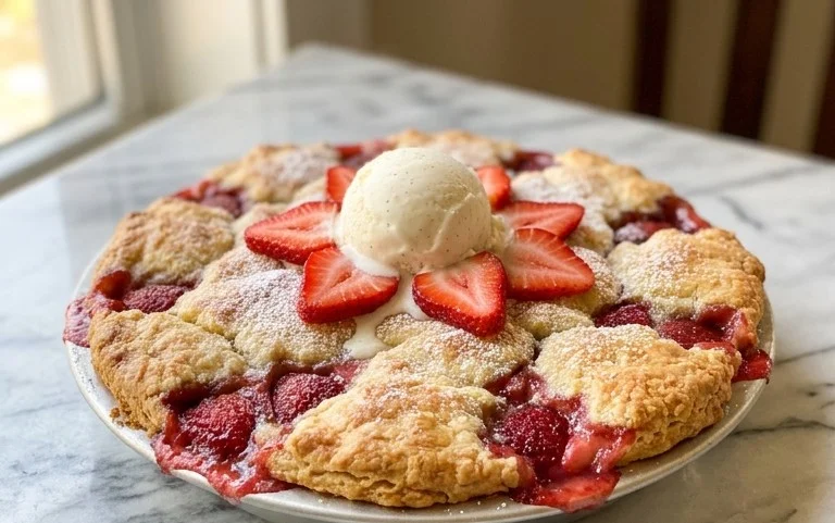 Strawberry Cobbler