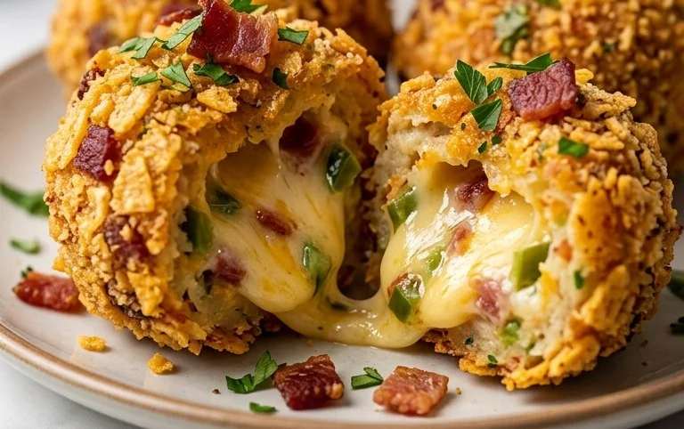 Beef Bacon Jalapeño Popper Cheese Balls