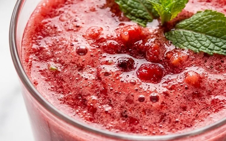 Watermelon Cherry Berry Beet Juice