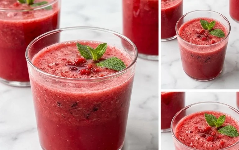 Watermelon Cherry Berry Beet Juice