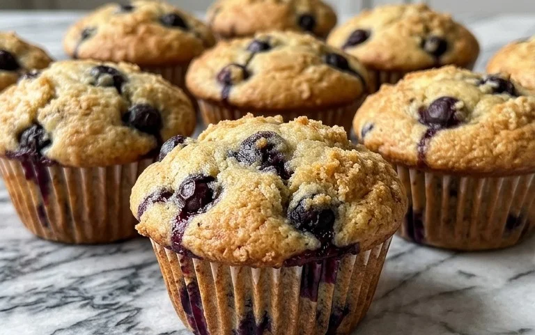 Homemade Blueberry Muffins