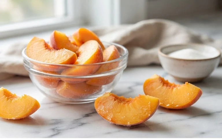 Freezing Peaches, How to Easily Freeze Peaches