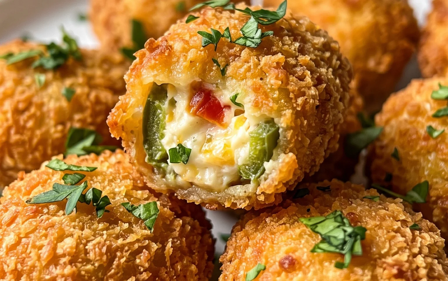 Fried Jalapeno Popper Bites