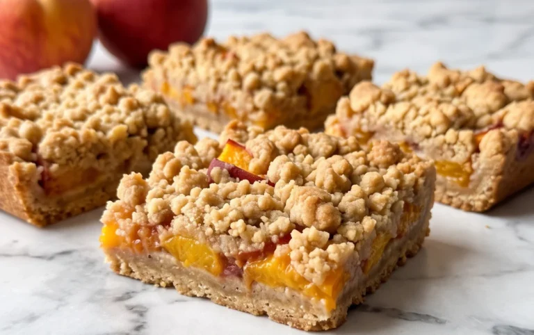Fresh Peach Crum extractb Bars