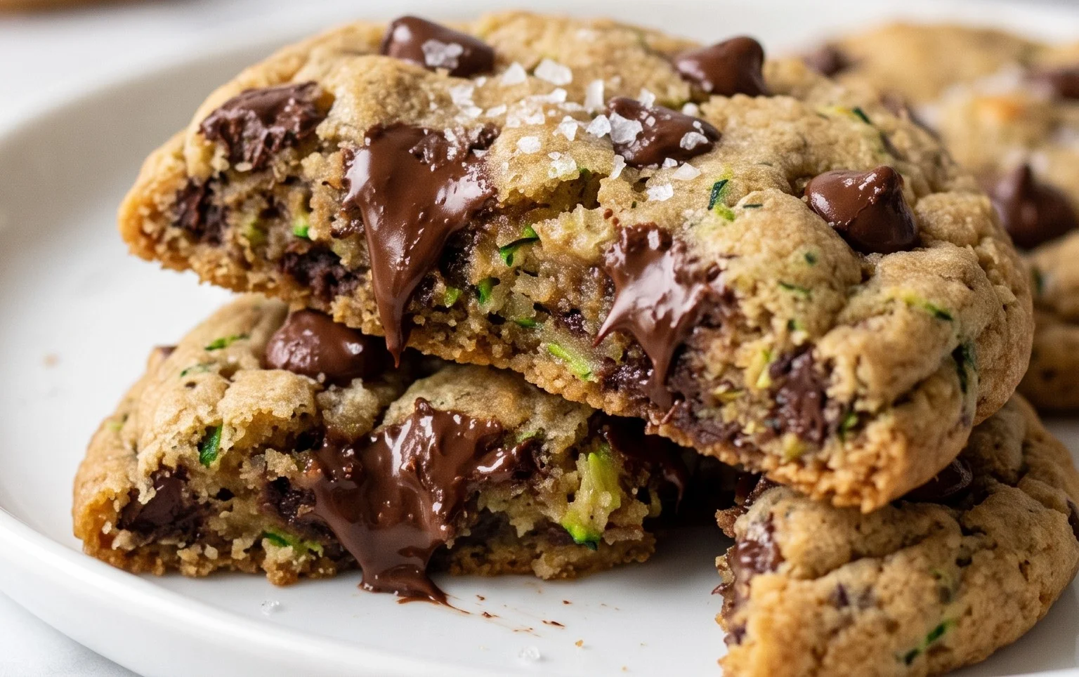 Zucchini Chocolate Chip Cookies