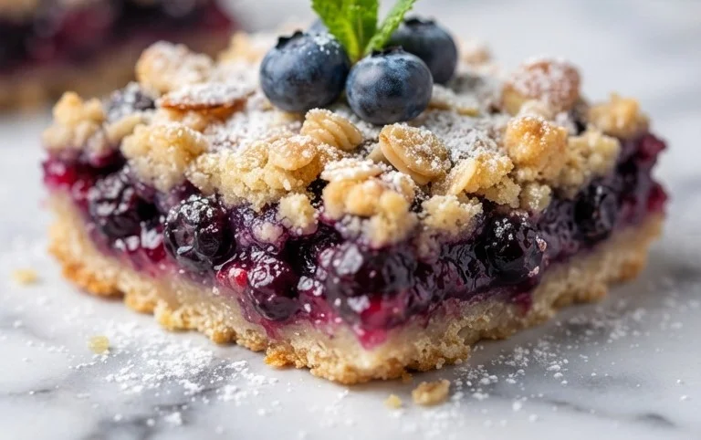Easy Blueberry Pie Bars