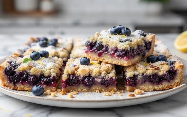 Easy Blueberry Pie Bars