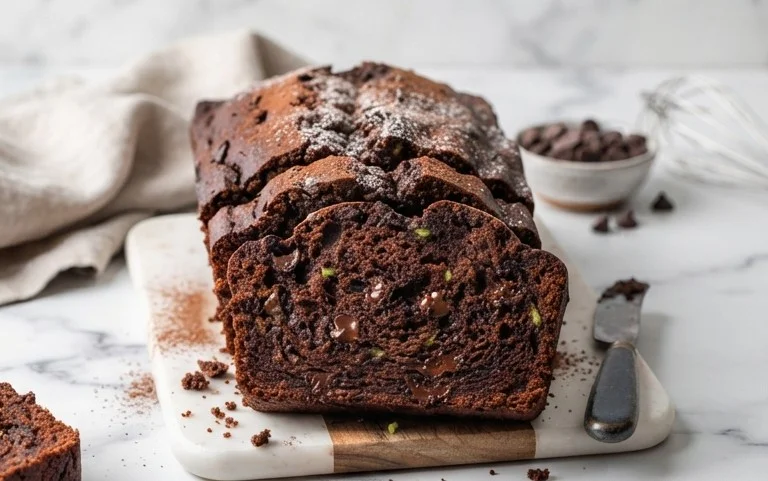 Double Chocolate Zucchini Bread