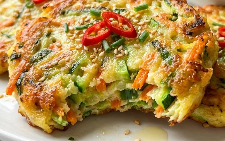 Quick & Easy Korean Zucchini Fritters (Hobak Jeon)