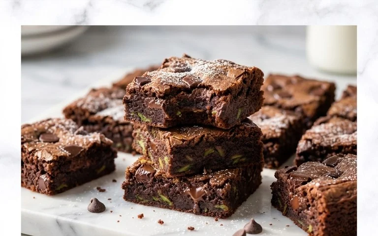 Chocolate Zucchini Brownies Recipe