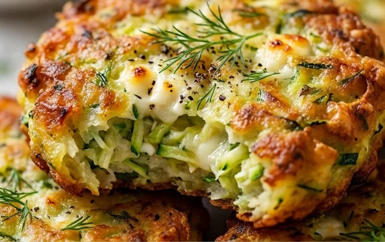 Kolokithokeftedes (Greek Zucchini Fritters)