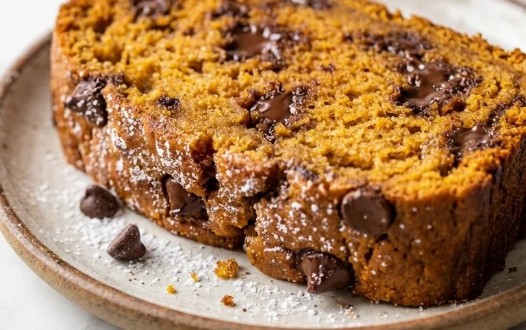 Pumpkin Chocolate Chip Bread