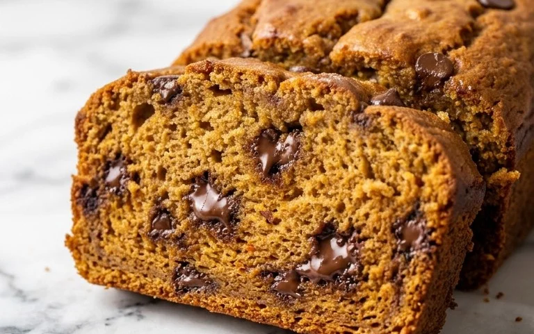 Pumpkin Chocolate Chip Bread