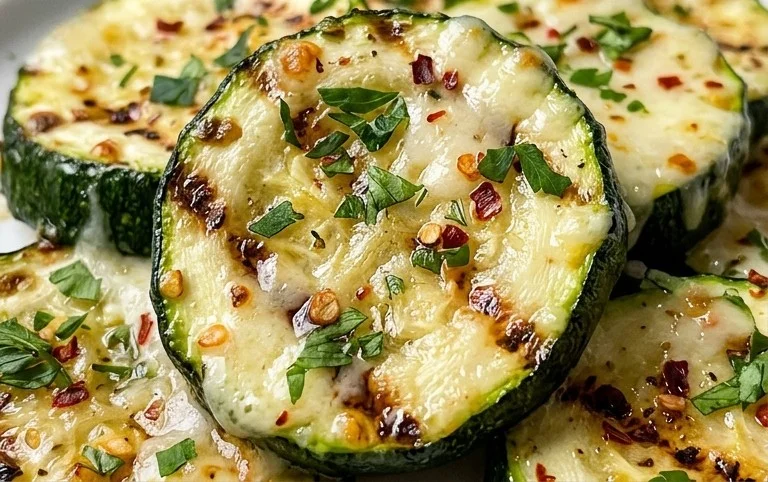Grilled Zucchini with Parmesan