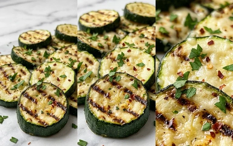 Grilled Zucchini with Parmesan